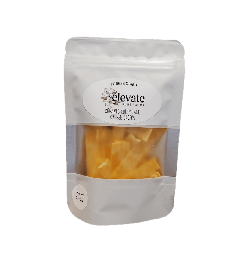 Organic Freeze Dried Colby-Jack Cheese Snack