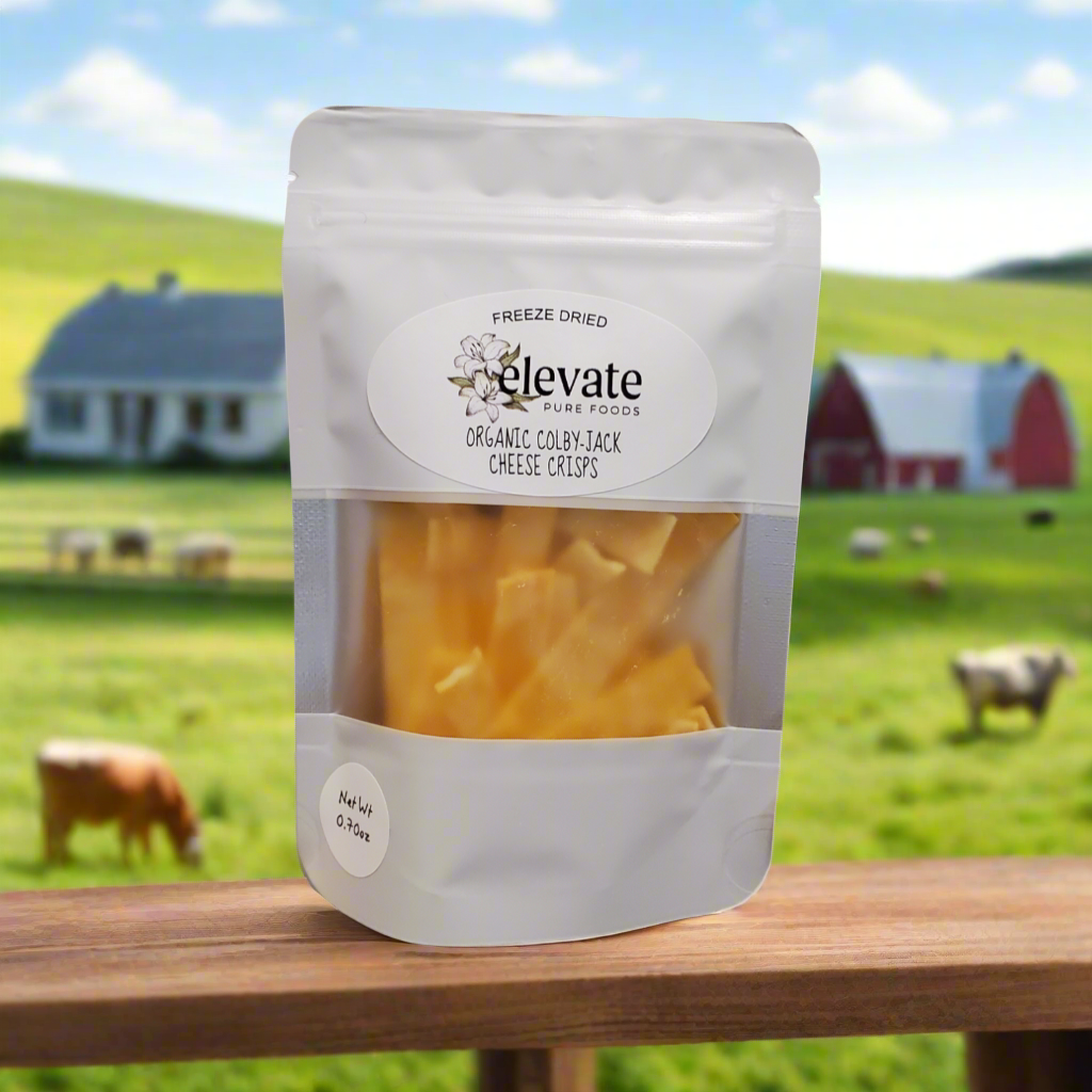 Organic Freeze Dried Colby-Jack Cheese Snack