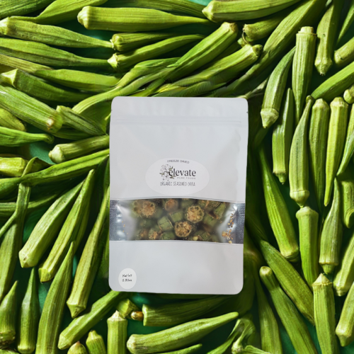Organic Seasoned Okra