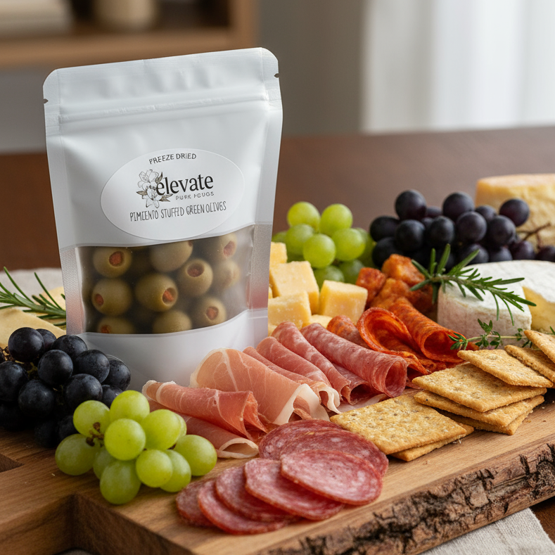 Aceitunas verdes rellenas de pimiento