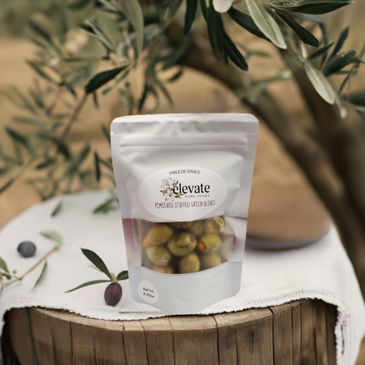 Aceitunas verdes rellenas de pimiento