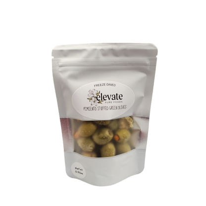 Aceitunas verdes rellenas de pimiento