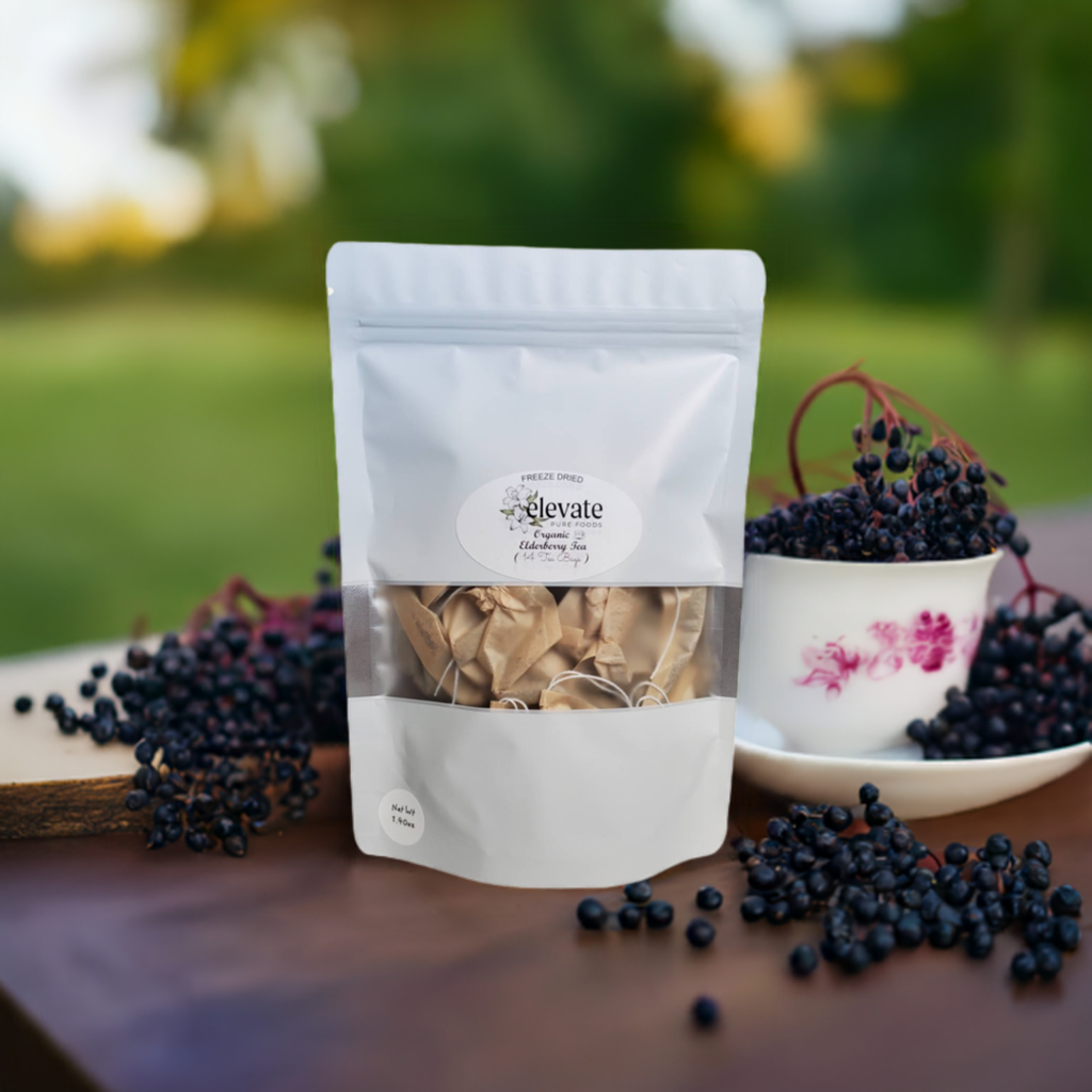 Organic Elderberry Tea (Tea Bags)